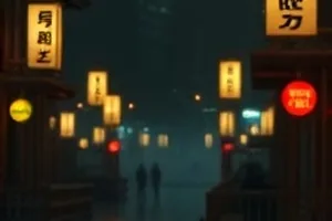 雨夜货轮甲板上的守夜人与无线电设备封面
