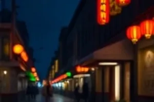 老巷七号院门与铜锁特写的封面图